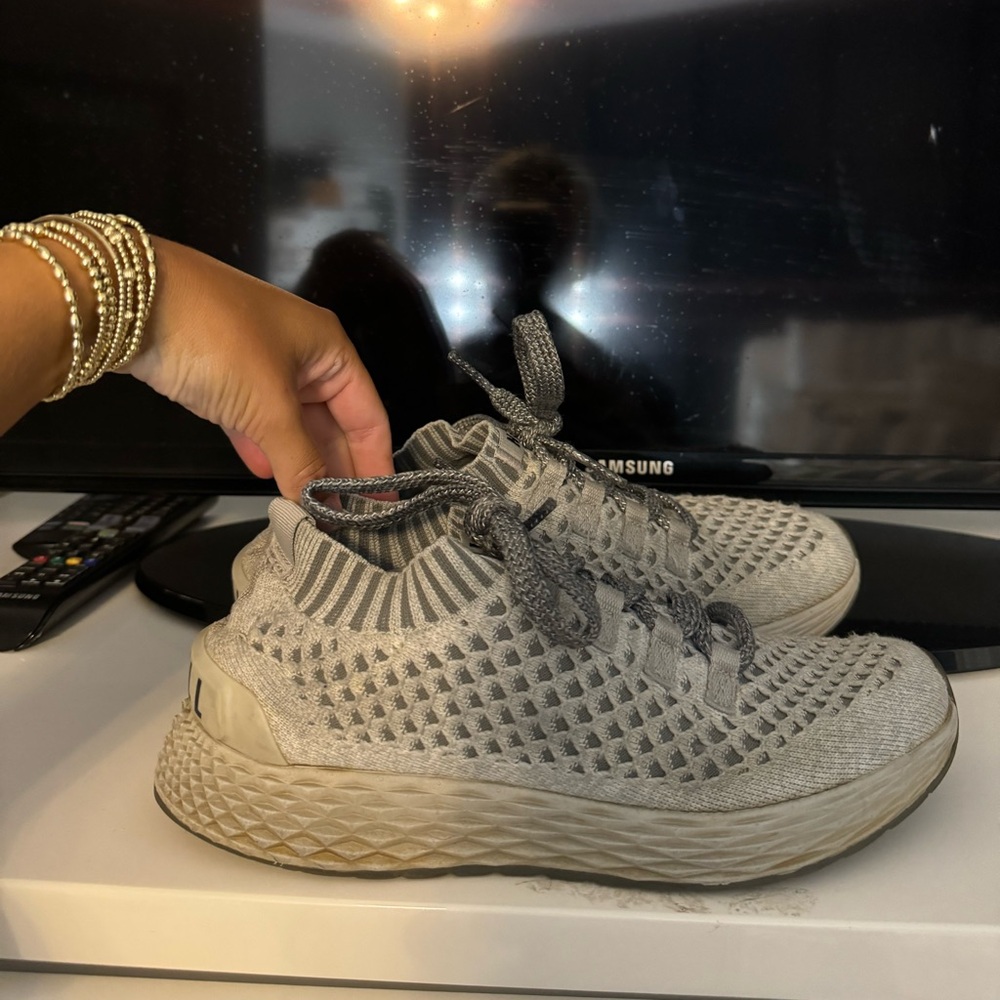 Gray NoBull shoes